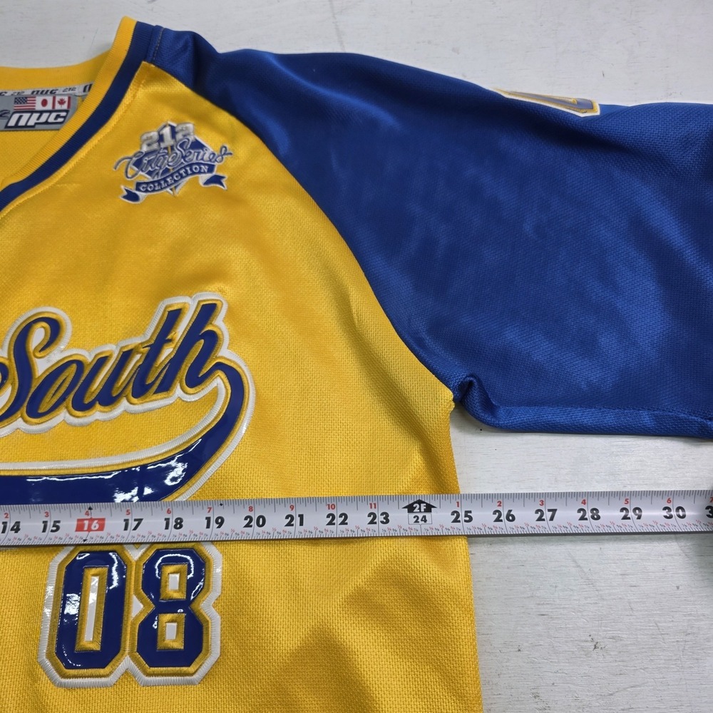Vintage NYC 212 Dirty South 08 City Series Stitched Vinyl Football Jersey Men XL - Picture 13 of 15
